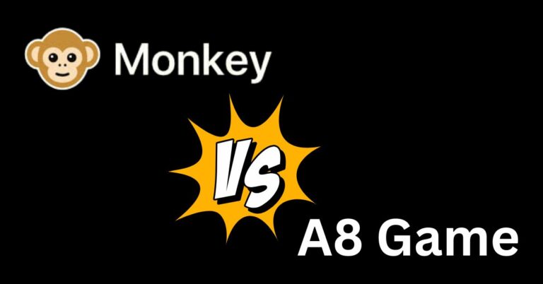 A8 Game vs Monkey App